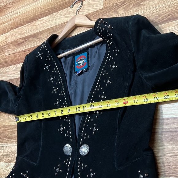 Renegade Spirit black suede jacket size M - Picture 3 of 16